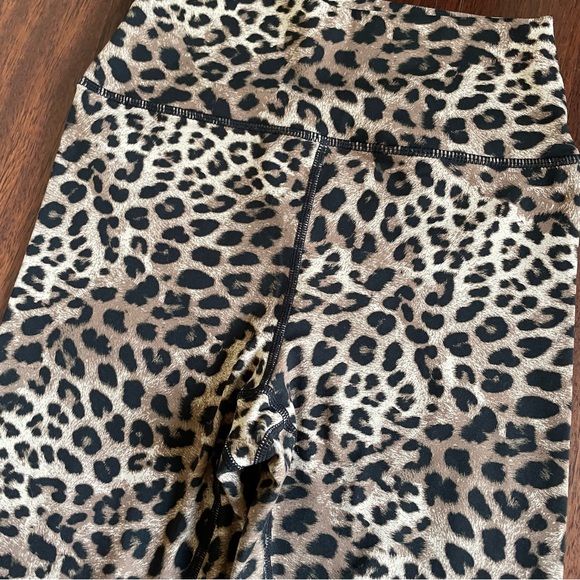 Spiritual Gangster Perfect High Waisted Leggings Leopard Animal Print Size Small - Picture 5 of 12